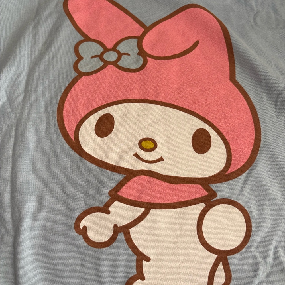 Sanrio My Melody Graphic Tee blue XL NWT